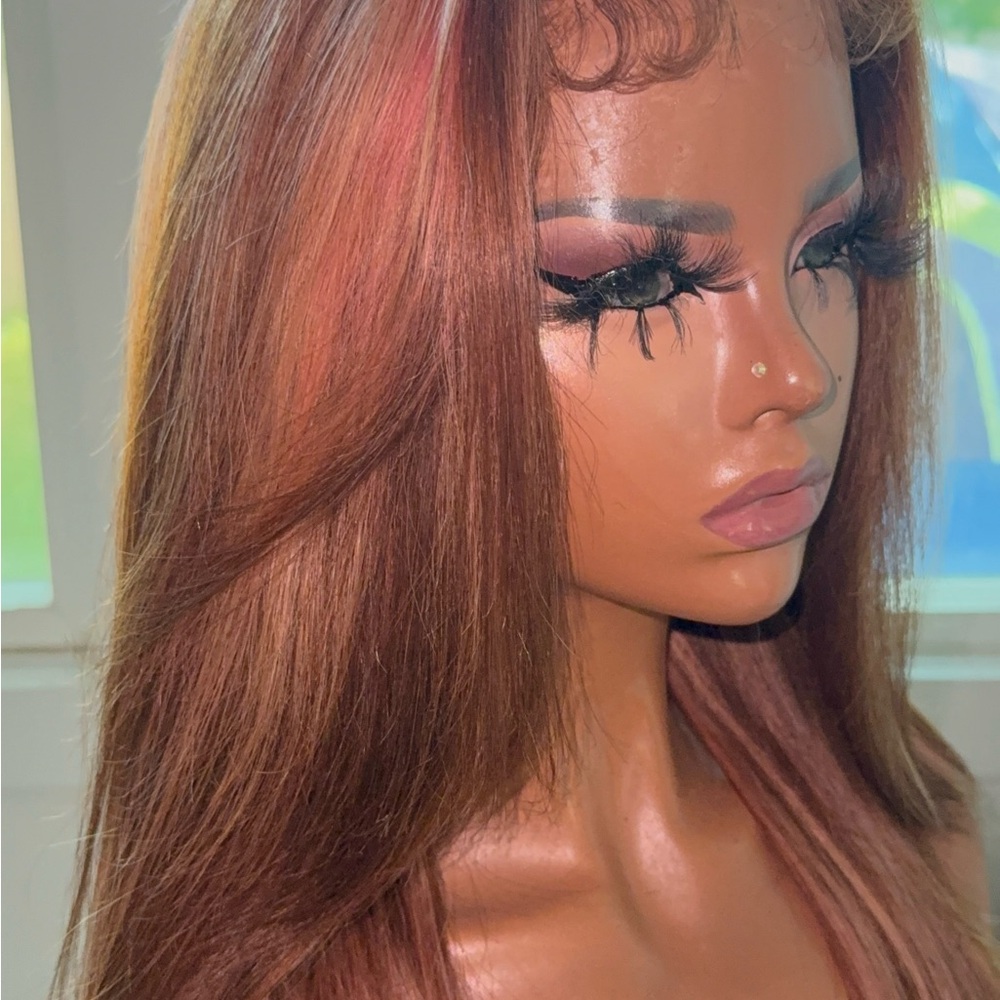 Elegant Auburn Wig for Women